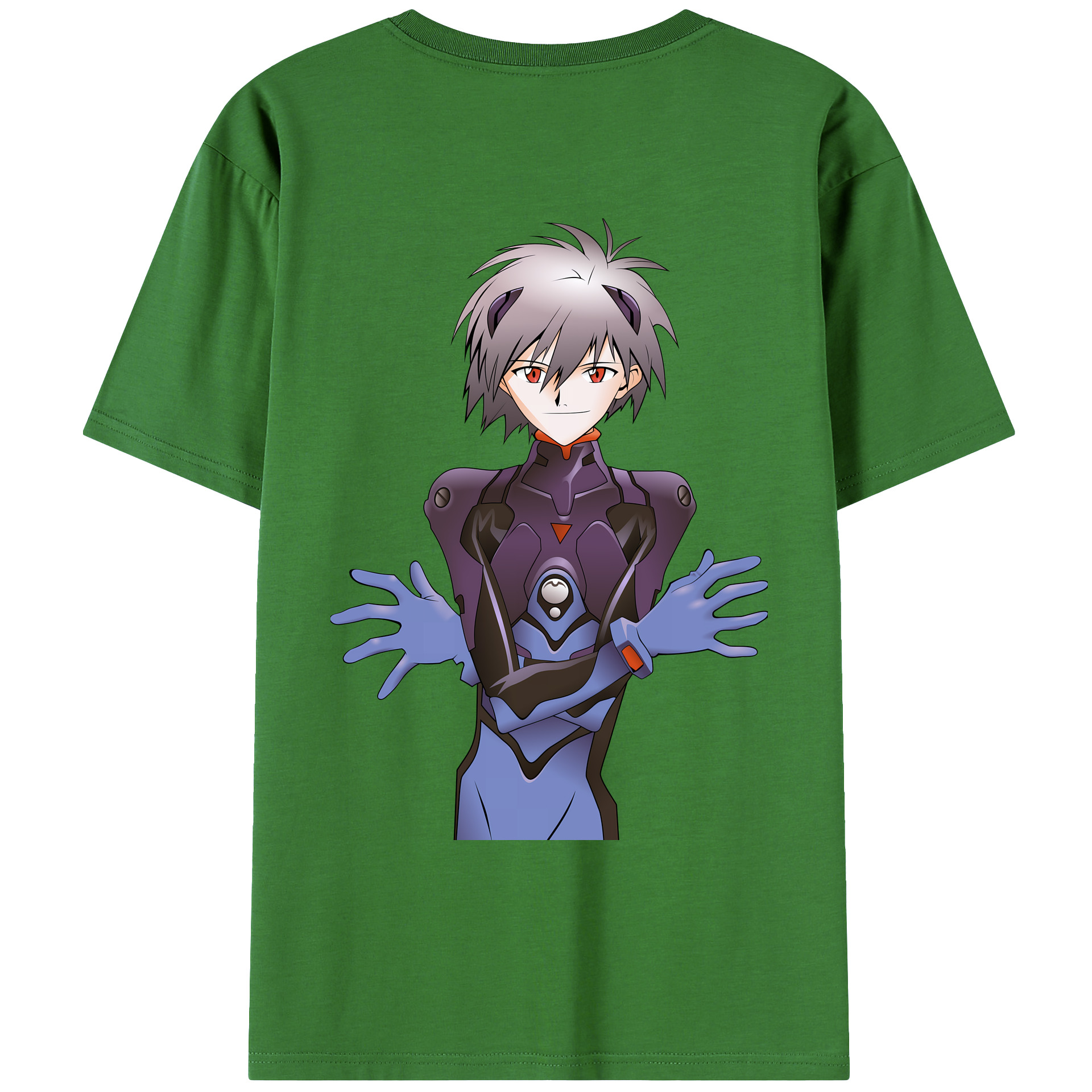 （画像用） EVA 新世紀エヴァンゲリオン レディース半袖Tシャツ(バックプリント)